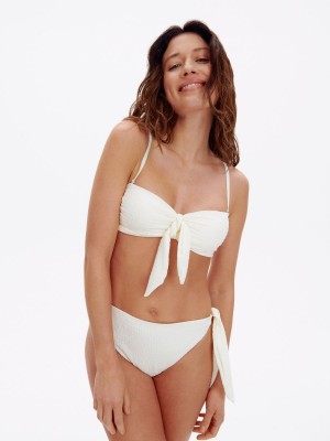 Reserved Bikini bottom Ivory | VDPHLAQ-74