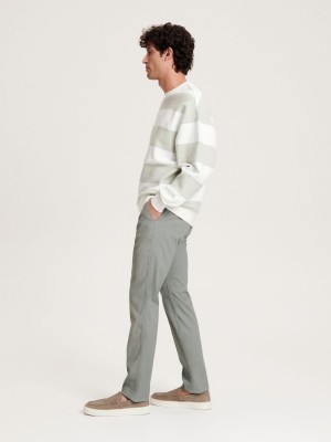 Reserved Chino slim fit trousers Zielone | RMZLXJH-67