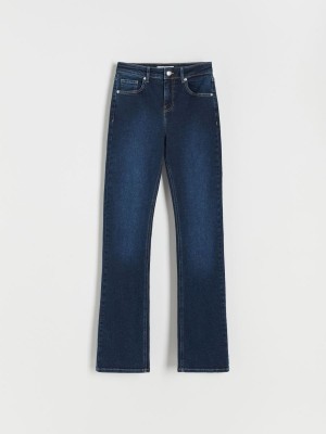 Reserved Prosty jeans Granatowe | JZCANXK-34