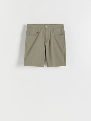 Reserved Slim fit shorts Khaki | EFYODBQ-30