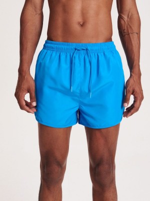 Reserved Swim shorts Niebieskie | GDQJXVN-68