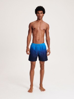 Reserved Swim shorts Niebieskie | WKTLRHV-97