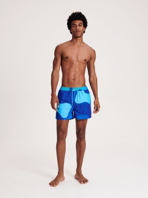 Reserved Swim shorts Turkusowe | TQLUBYE-79