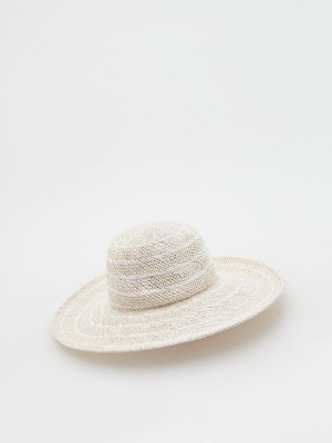 Reserved Woven hat Ivory | FBGSWZK-31