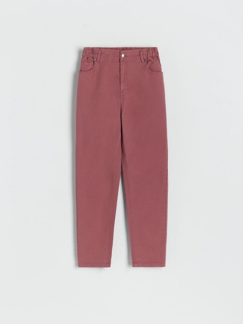 Reserved Baggy trousers Fioletowe | ATCMXSN-54