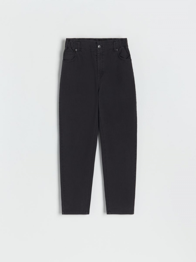 Reserved Baggy trousers Szare | IZBWGFQ-98