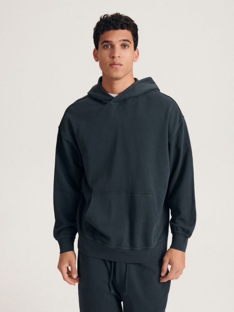 Reserved Bawełniane hoodie Szare | CMITPOA-82