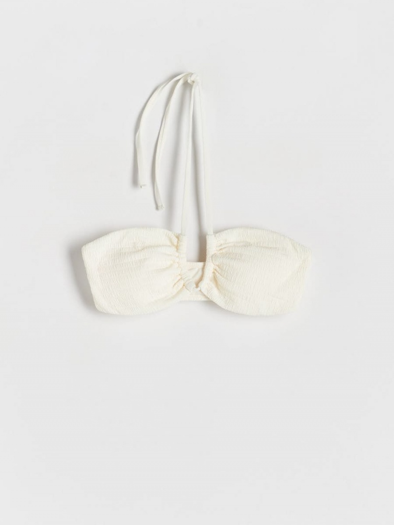 Reserved Bikini top Ivory | IFKMQAU-89