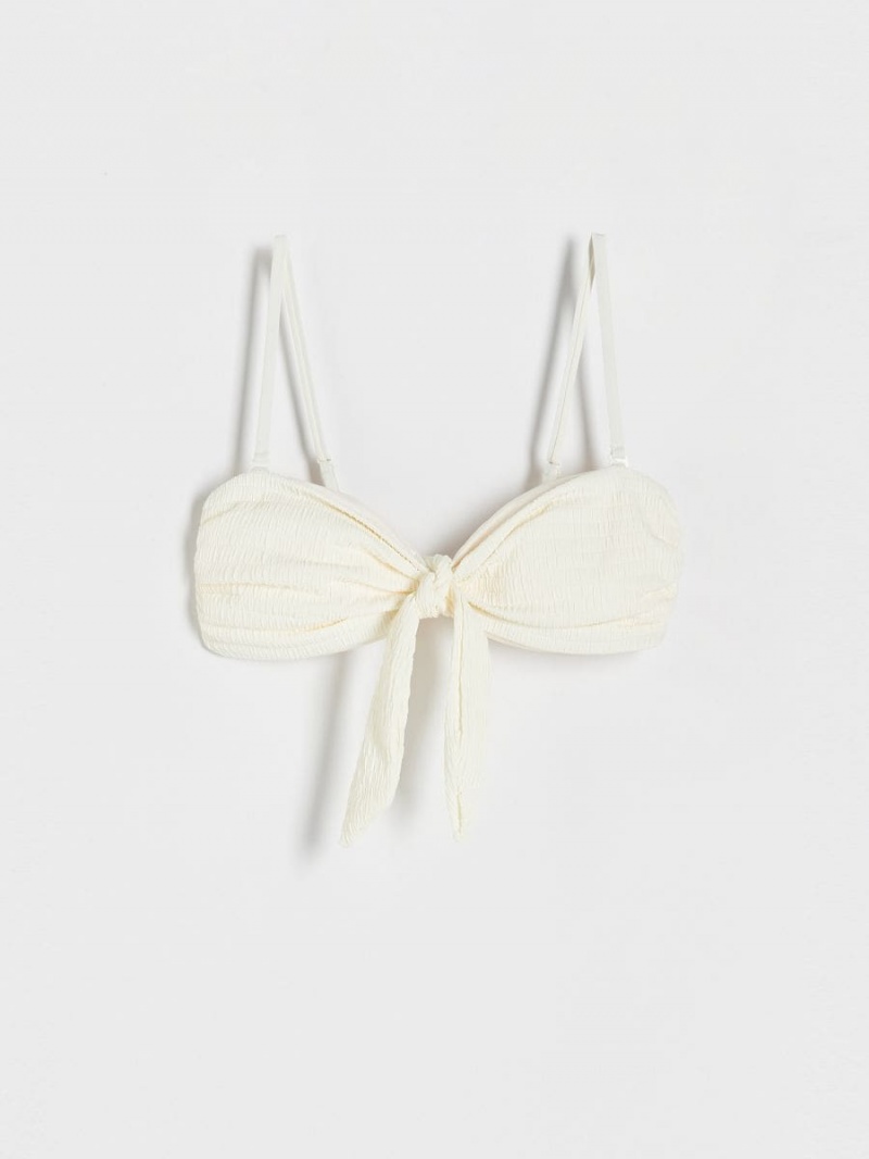 Reserved Bikini top Ivory | YWCSRUM-48