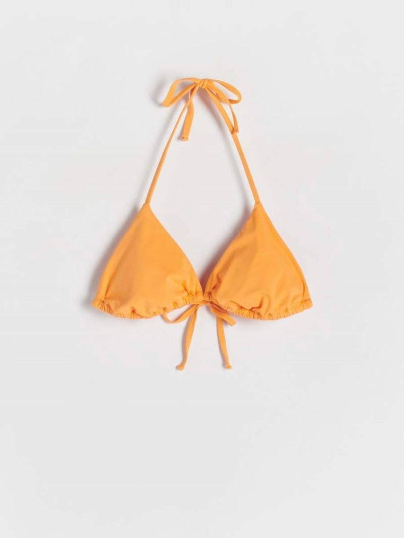 Reserved Bikini top Pomarańczowe | XBJEODA-75