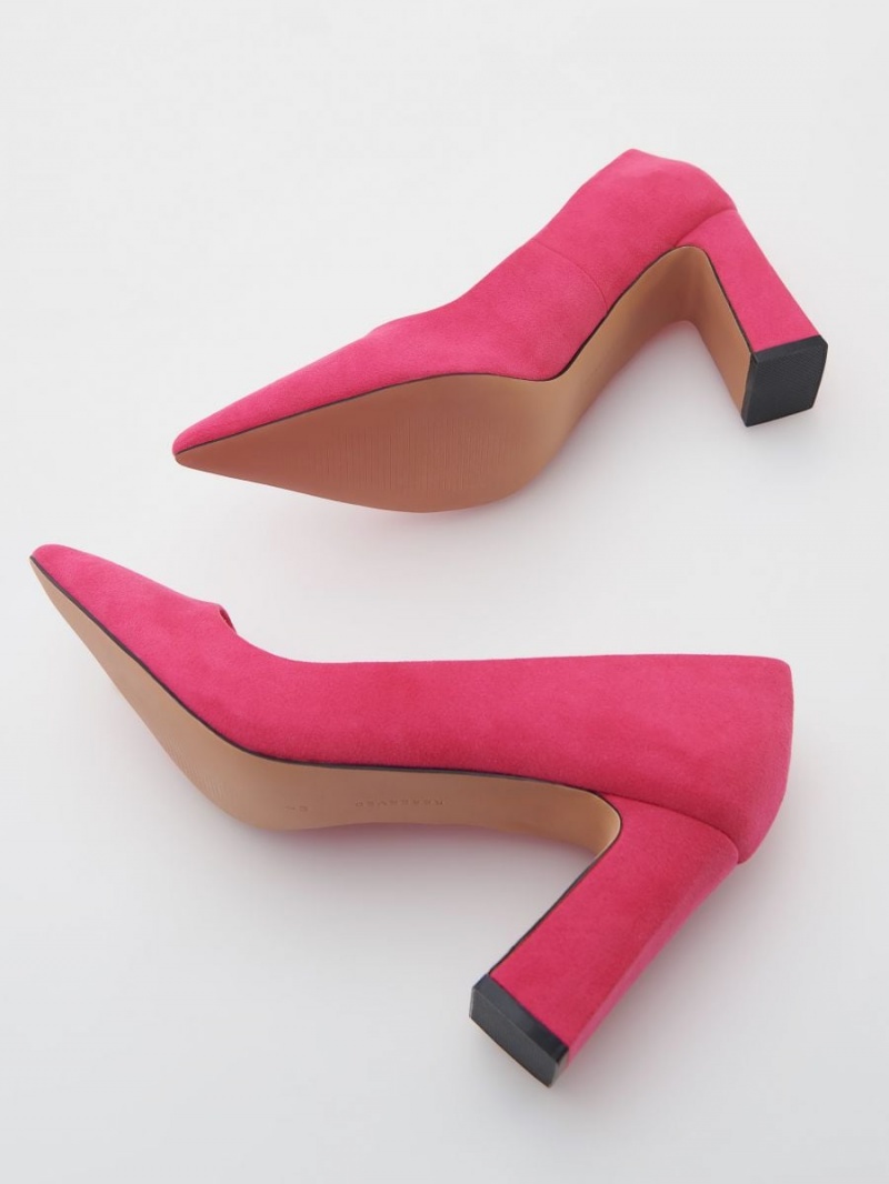 Reserved Block heel pumps Różowe | CUEAFHI-89