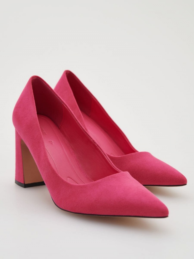 Reserved Block heel pumps Różowe | XFBWRZQ-43