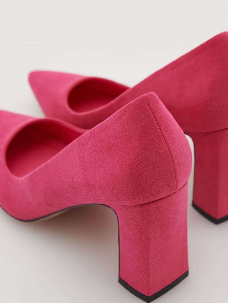 Reserved Block heel pumps Różowe | XFBWRZQ-43