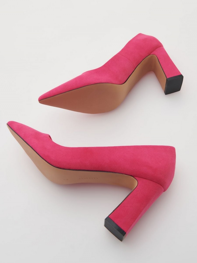 Reserved Block heel pumps Różowe | XFBWRZQ-43