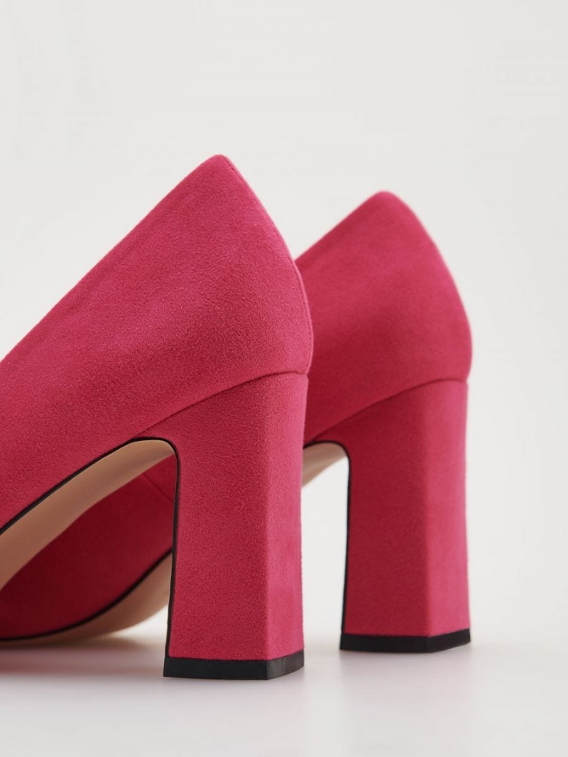 Reserved Block heel pumps Różowe | XFBWRZQ-43