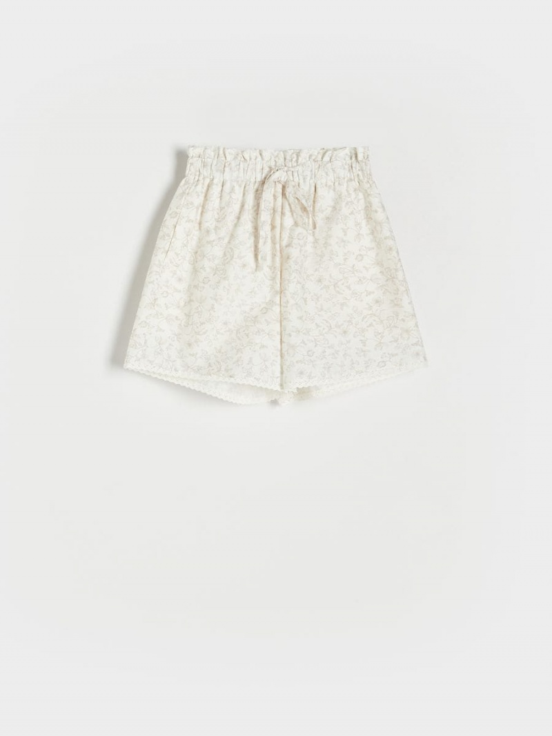 Reserved Botanical pattern shorts Kolorowe | GFYRSMQ-25