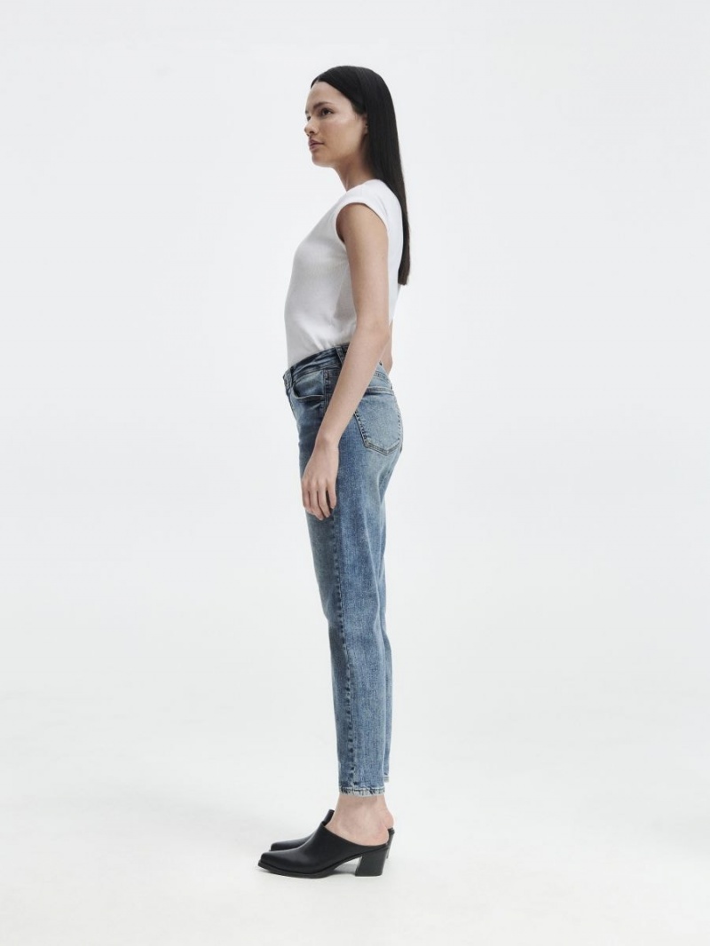 Reserved Boyfriend jeans Niebieskie | NEUQMBS-43