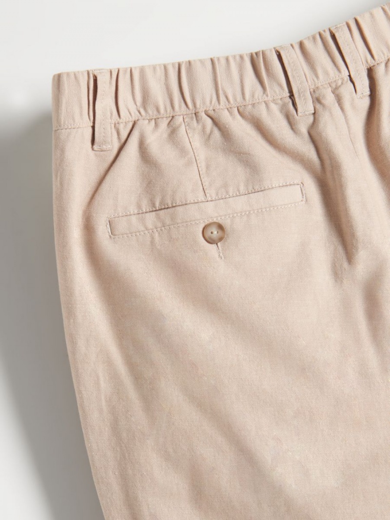 Reserved Chino trousers Ivory | XIYNFME-90