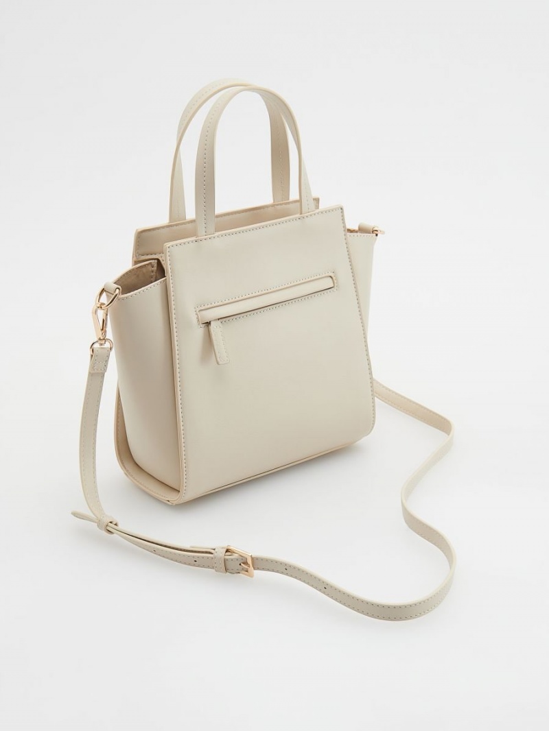 Reserved Faux leather bag Beżowe | DIORNJG-97