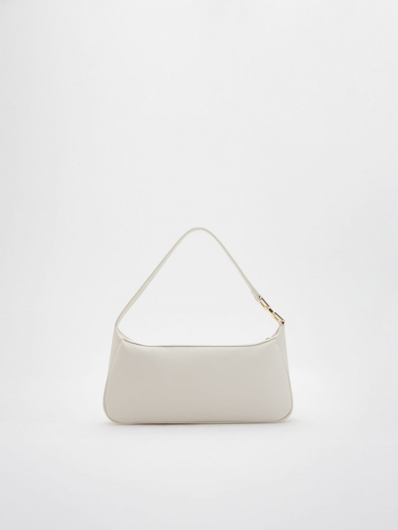 Reserved Faux leather bag Beżowe | YUPKHJL-53