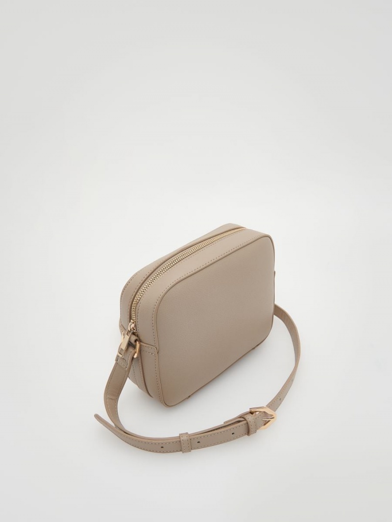 Reserved Faux leather bag Brązowe | YNZABLU-50