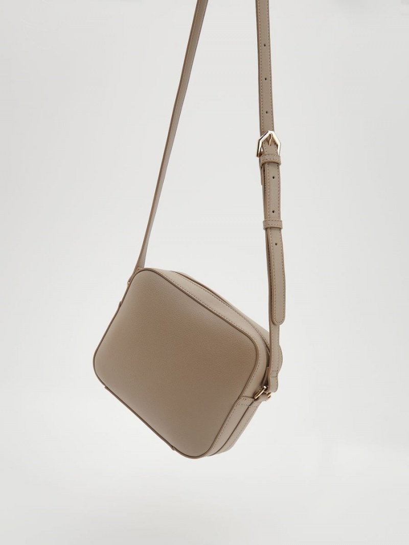 Reserved Faux leather bag Brązowe | YNZABLU-50