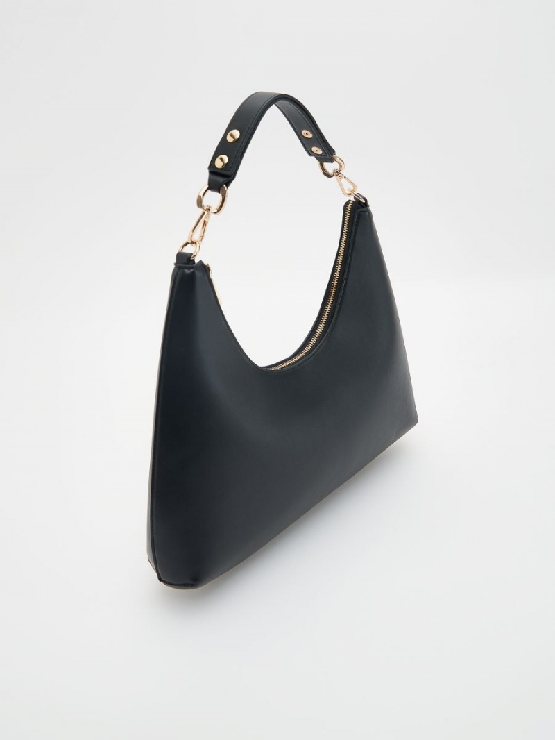 Reserved Faux leather bag Czarne | RSXVTOG-19