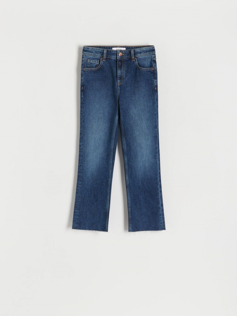 Reserved Flare jeans Granatowe | NWZCKXT-26