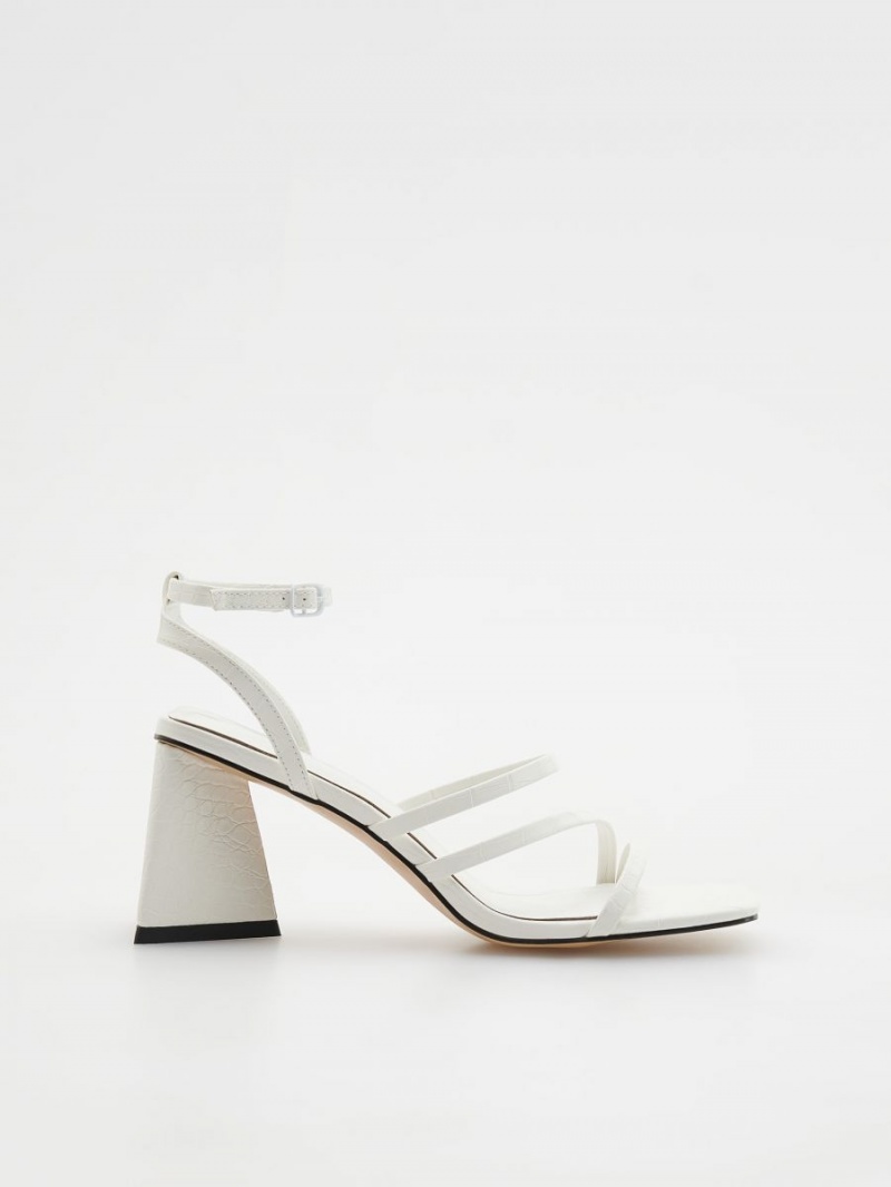 Reserved High heel sandals Białe | XRHGQLJ-79