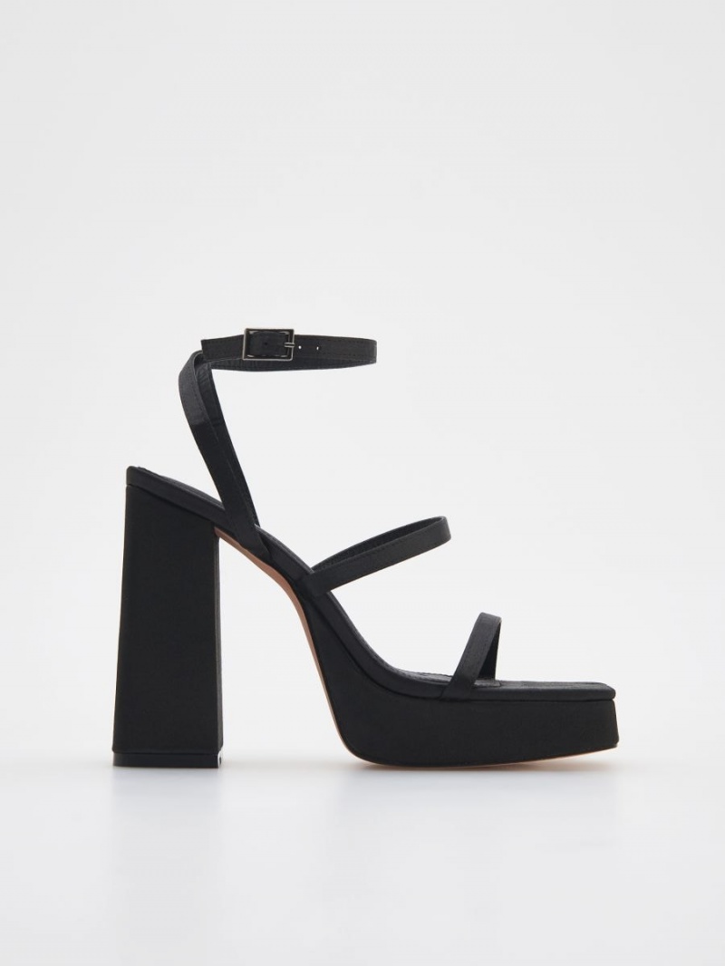 Reserved High heel sandals Czarne | GONVKMA-80