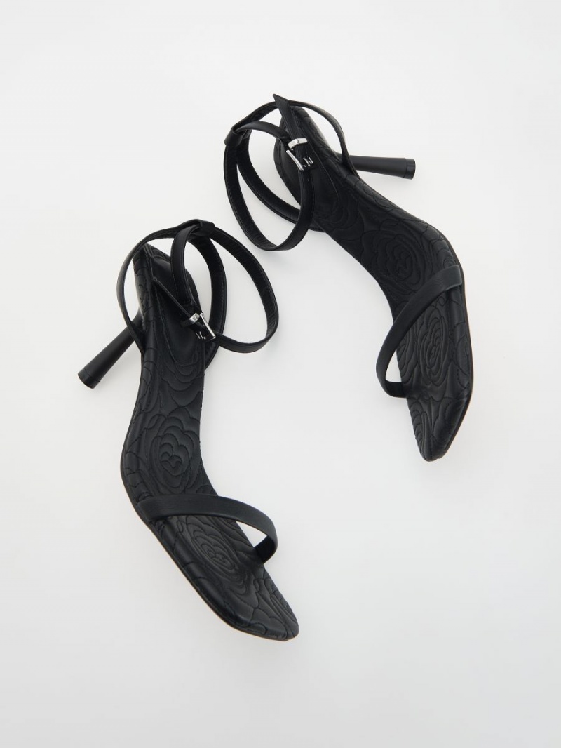 Reserved High heel sandals Czarne | JRAHGDL-34