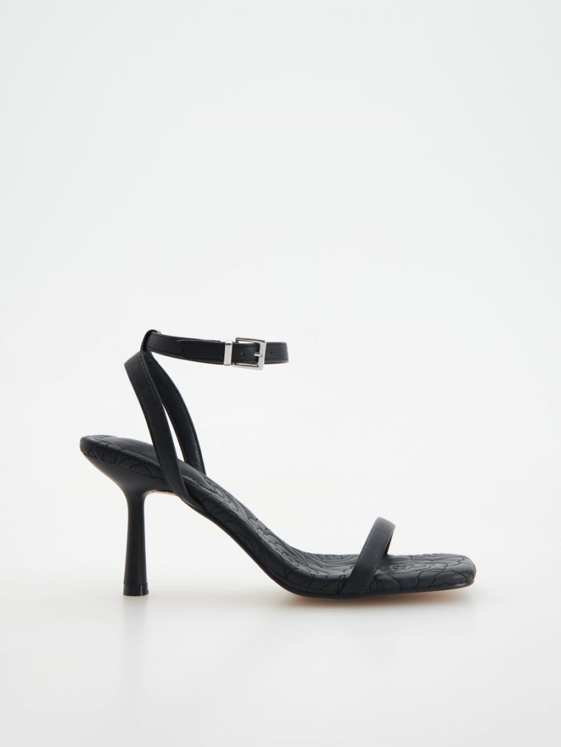 Reserved High heel sandals Czarne | JRAHGDL-34