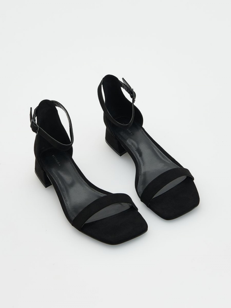 Reserved High heel sandals Czarne | OZJWGFI-18