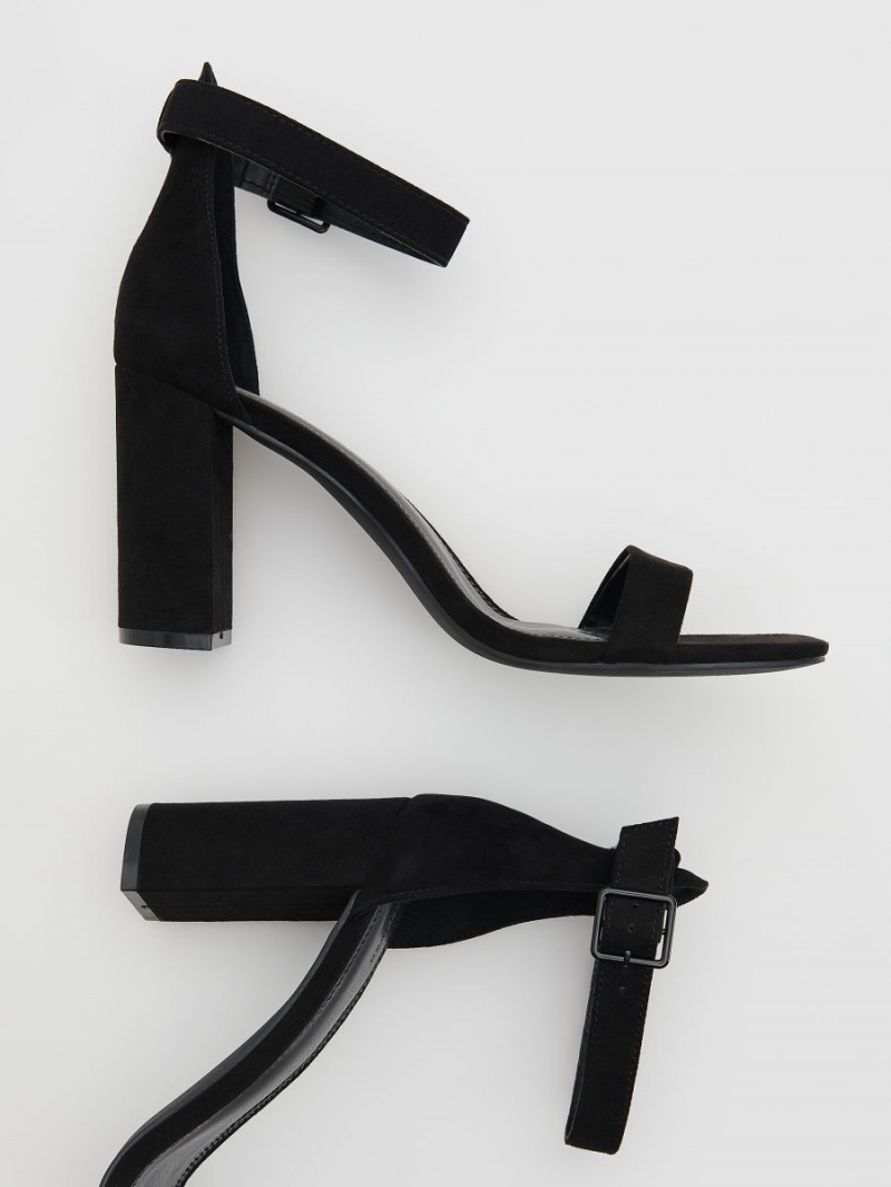 Reserved High heel sandals Czarne | TZOVDMW-45