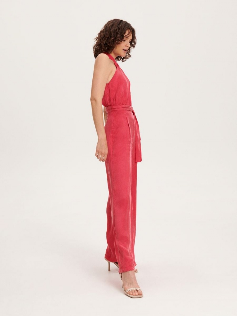 Reserved LADIES` JUMPSUIT Różowe | UBVFHWI-03