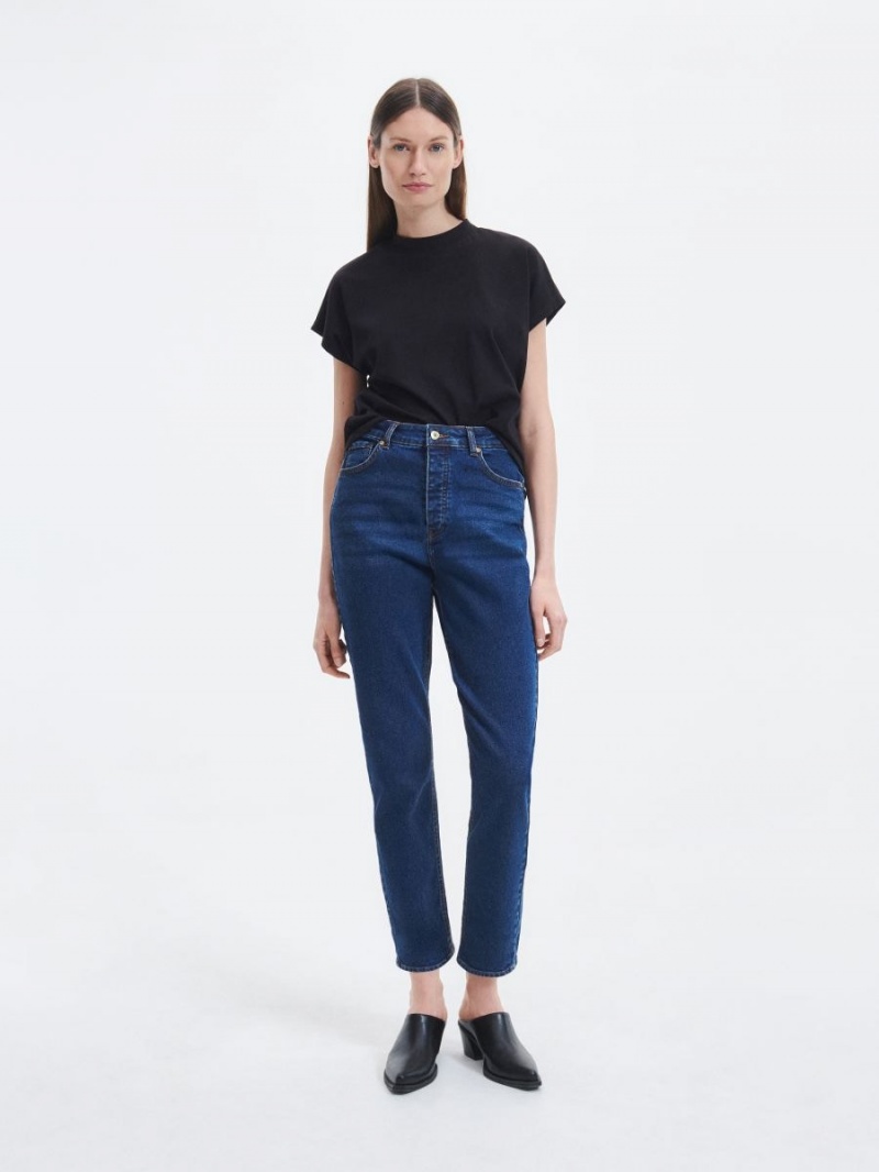 Reserved Mom fit jeans Niebieskie | UYHQFPJ-21