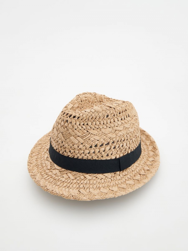 Reserved Narrow brim hat Ivory | TDMOZRJ-04