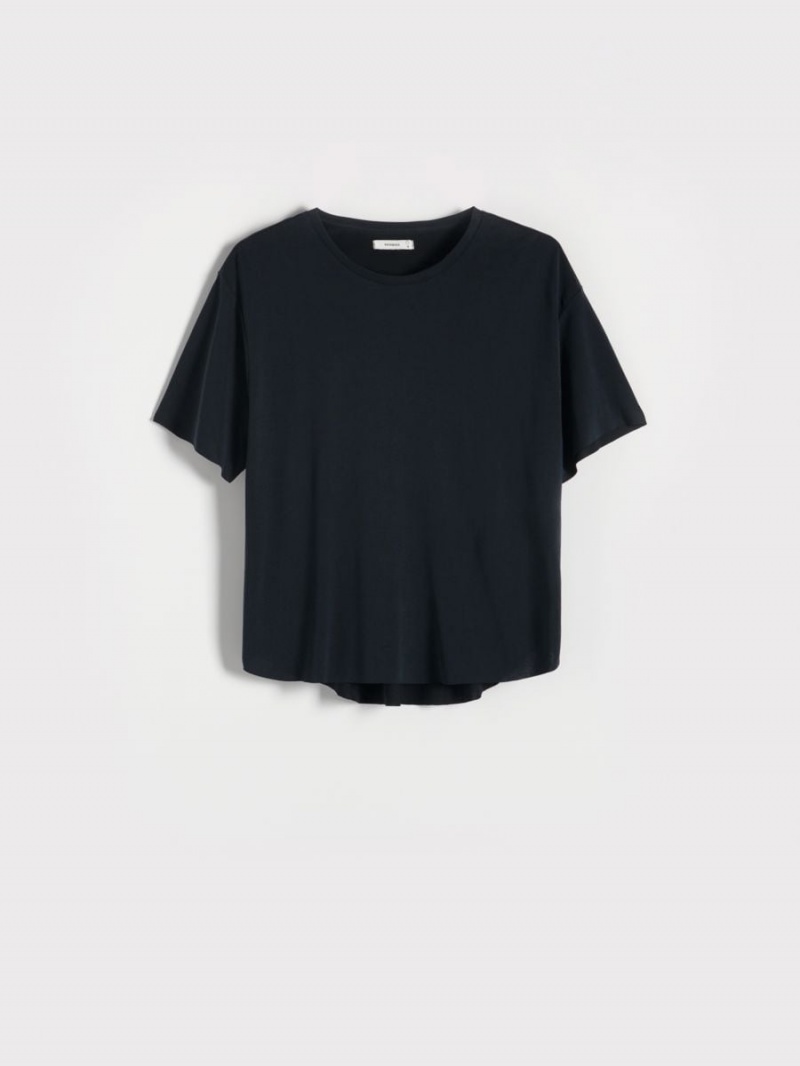 Reserved Oversized T-shirt Szare | BMCYOXS-76