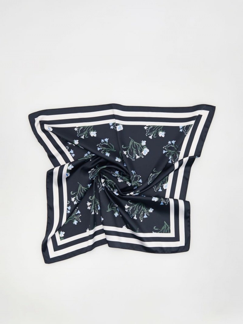 Reserved Patterned scarf Kolorowe | LRPBEFD-14