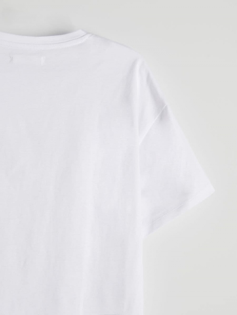 Reserved Regular fit T-shirt Ivory | PGWFVKI-26