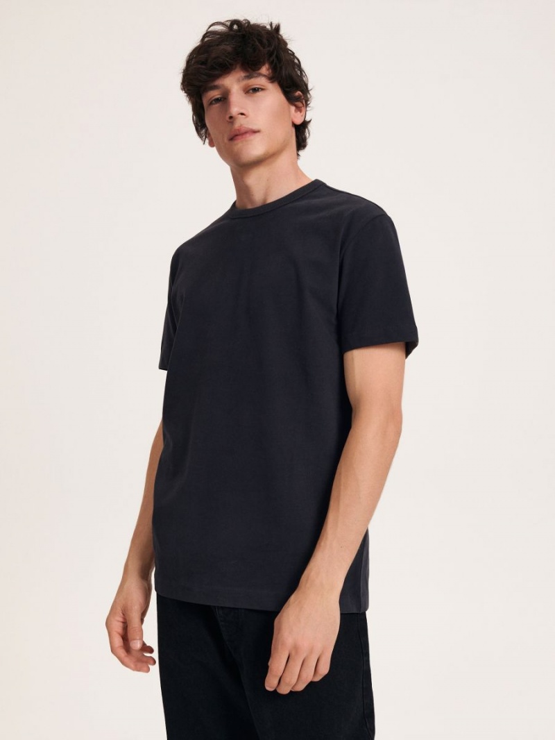 Reserved Regular fit T-shirt Szare | LBWNHYM-26