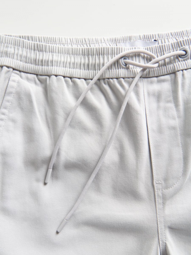 Reserved Regular jogger shorts Głęboka Szare | WRFHJIQ-79