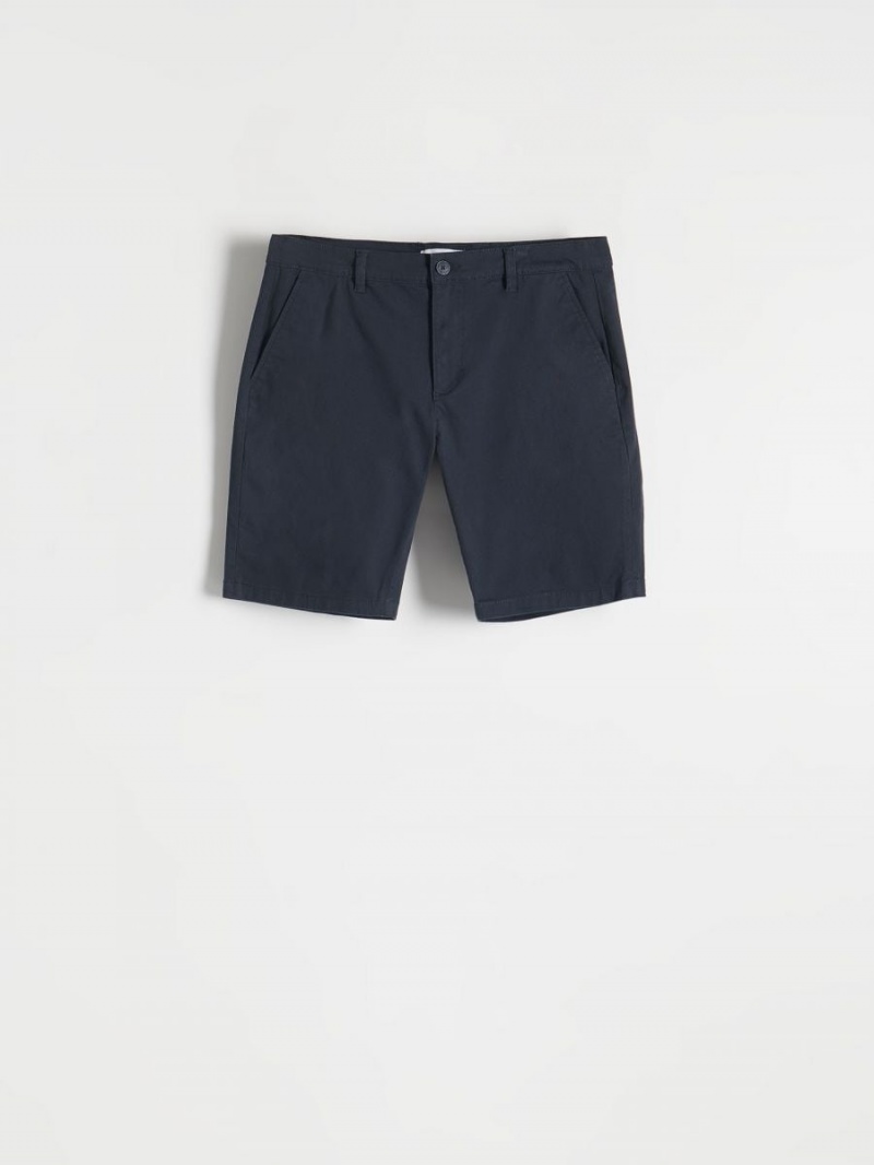 Reserved Regular shorts Granatowe | LIUBAXO-27