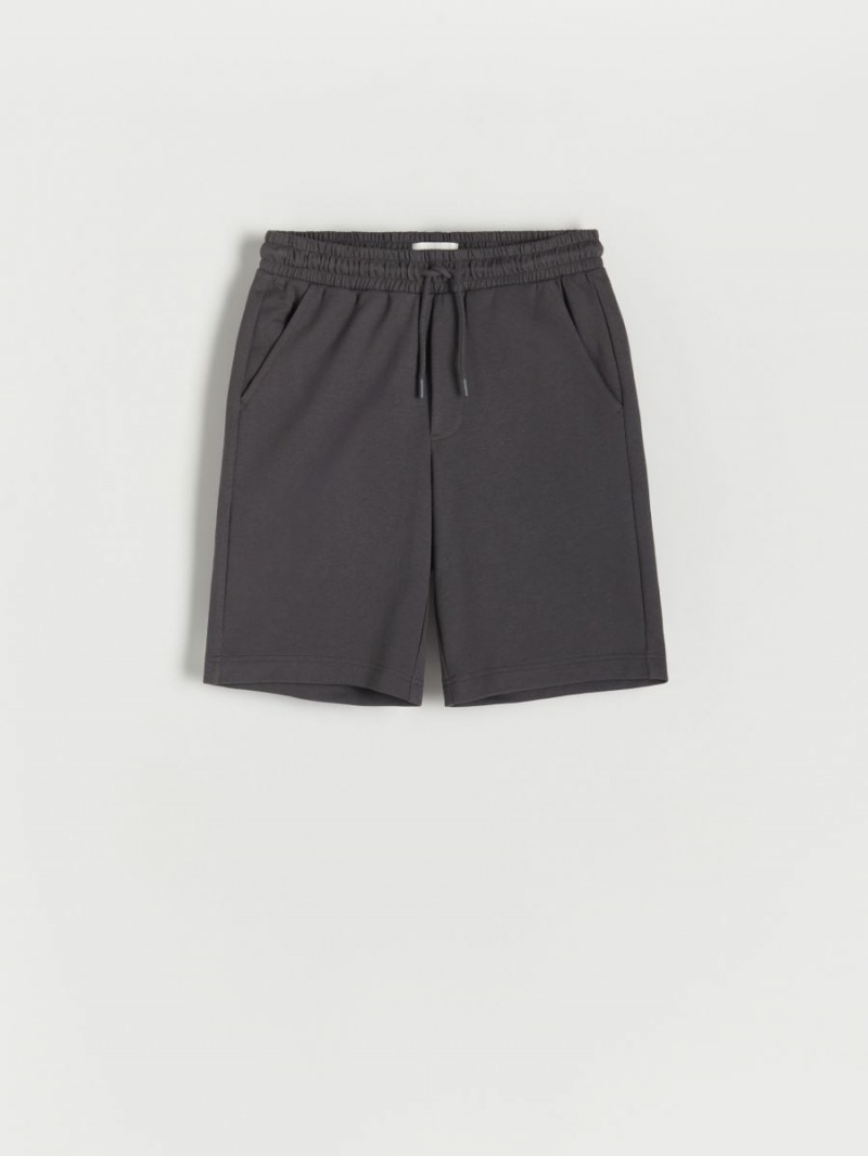 Reserved Regular shorts Szare | PCZJQWS-30