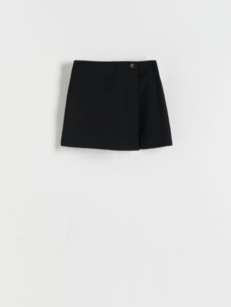 Reserved Skort Czarne | JRQTSLD-48