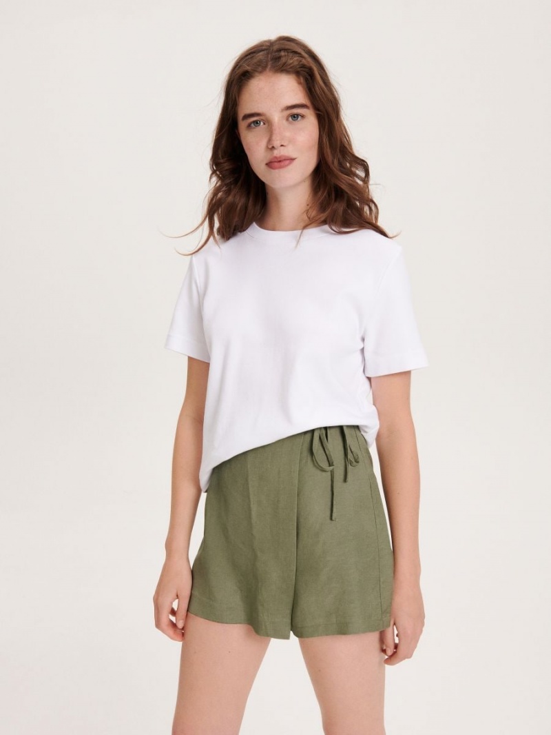 Reserved Skort Khaki | IWSKZMJ-25