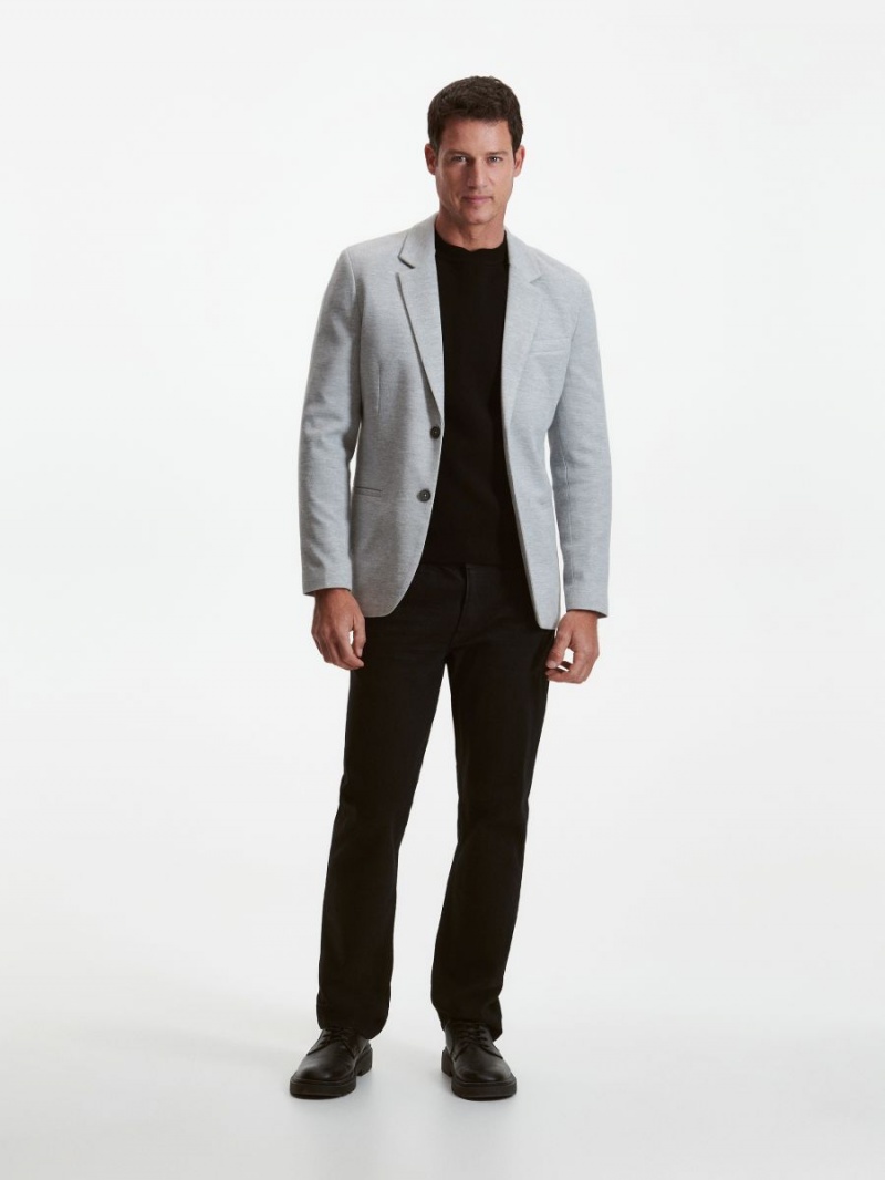 Reserved Slim fit blazer Głęboka Szare | OPLCTEM-70