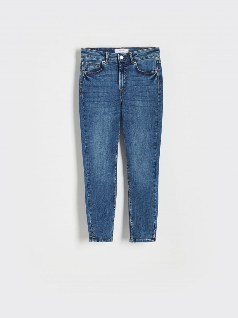 Reserved Slim jeans Niebieskie | CFERTOS-06