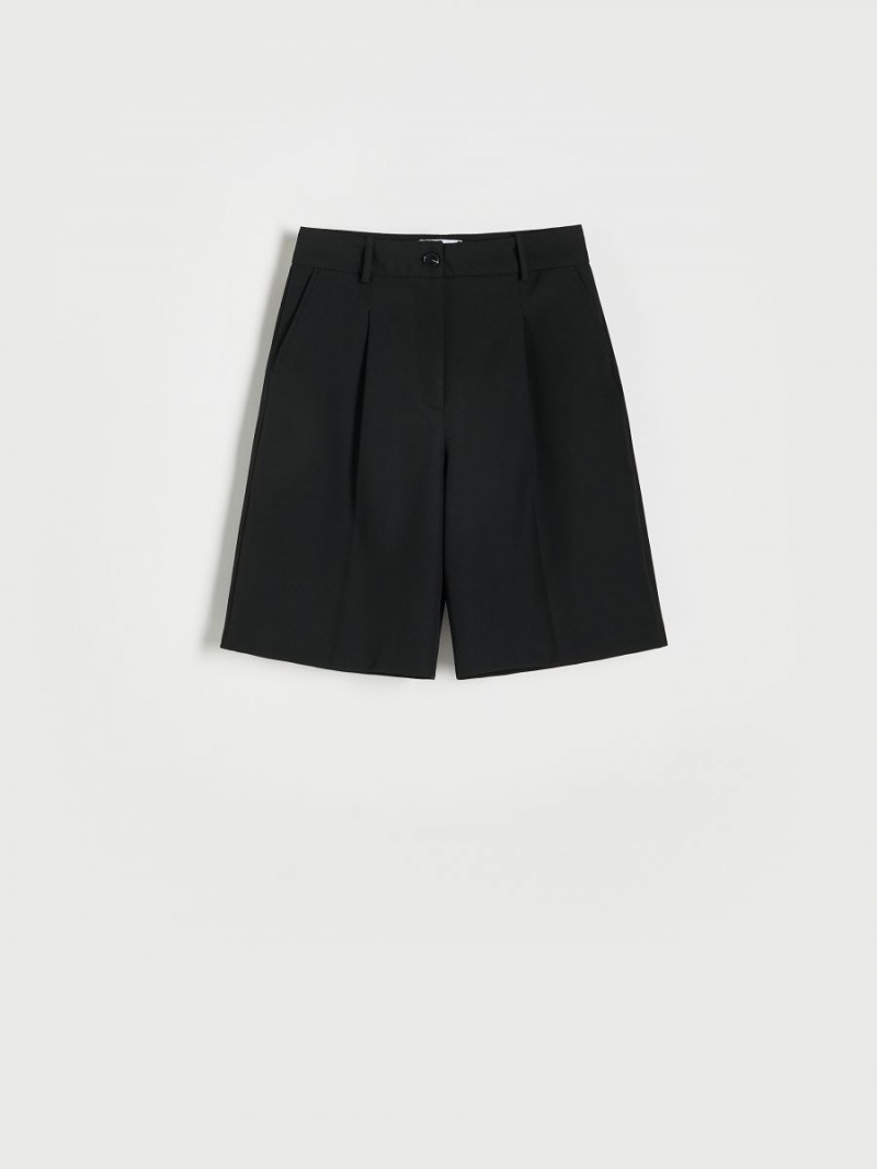 Reserved Suit shorts Czarne | CZKHTDW-65