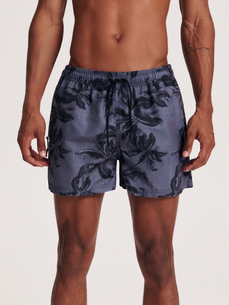 Reserved Swim shorts Czarne | EILUBSF-80